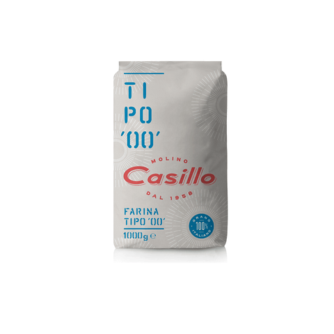 Casillo Flour Casillo farina grano tenero '00' Doppio Zero flour 1kg 8033971741001