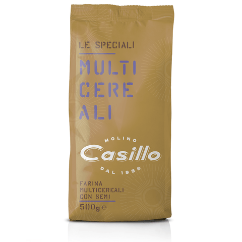 Casillo Le speciali Farina multicereali con semi multigrain flour with seeds 500g - Italian Gourmet UK