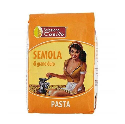 Casillo Semola di grano duro durum wheat semolina pasta 5kg - Italian Gourmet UK