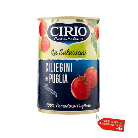 Cirio Tomatoes 24x Cirio Ciliegini di Puglia Cherry Tomatoes 400g 8000320363610