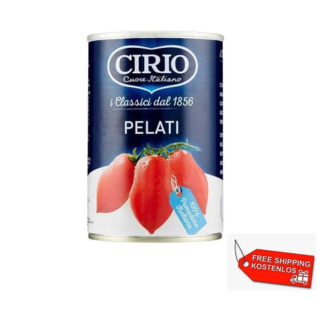 24x Cirio Pelati Italian peeled tomatoes 400g - Italian Gourmet UK