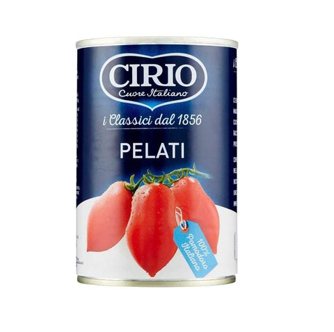 Cirio Pelati Italian peeled tomatoes 400g - Italian Gourmet UK