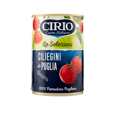 Cirio Tomatoes Cirio Pomodorini Ciliegini di Puglia Cherry tomatoes 400g 8000320363610