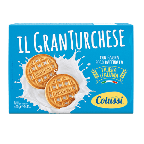 Colussi Granturchese shortbread biscuit 400g - Italian Gourmet UK