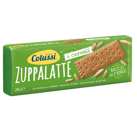 Colussi Zuppalatte 6 Cereali cereal biscuits 280g - Italian Gourmet UK