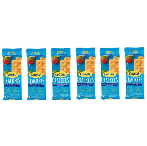 Colussi Crackers with reduced salt content 500g - Italian Gourmet UK