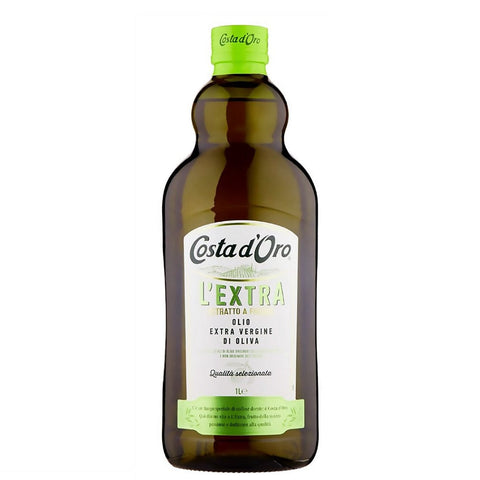Costa d'Oro Olio Extra Vergine di Oliva Extra Virgin Olive Oil 1Lt - Italian Gourmet UK