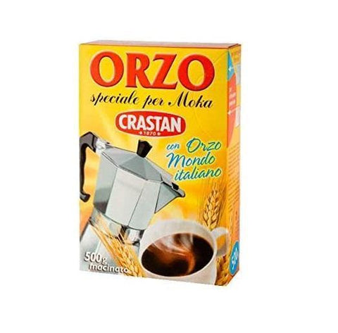 Crastan Orzo Moka Coffee Instant Soluble Barley 500g - Italian Gourmet UK