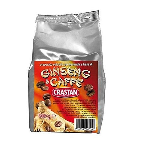 Crastan Ginseng e Caffe Instant Coffee Coffee 500g - Italian Gourmet UK
