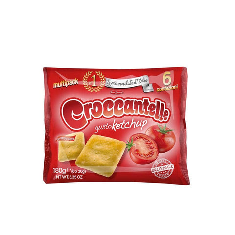 Croccantelle Snack 1x180g Croccantelle Multipack Snack Gusto Ketchup 180g 8011795101416