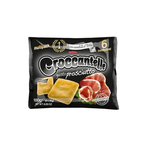 Croccantelle Snack 1x180g Croccantelle Multipack Snack Gusto Prosciutto Taste of Ham 180g 8011795101683