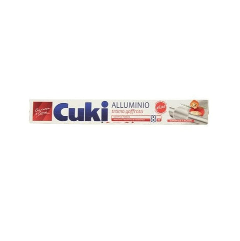 Cuki Alluminio Plus Kitchen foil 8mt - Italian Gourmet UK