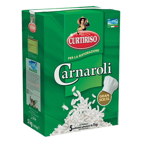 Curtiriso Riso Carnaroli 5 sachets 1Kg - Italian Gourmet UK