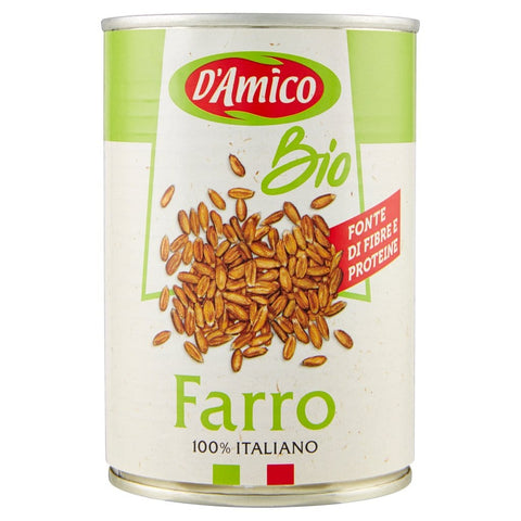 D'Amico Cereals D'amico Farro Bio 100% Italiano Épeautre Bio 400g 8005695013054