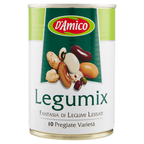 D'Amico Legumes D'amico Legumix Fantasia Di Legumi Lessati Cooked Legumes 400g 8005695010275