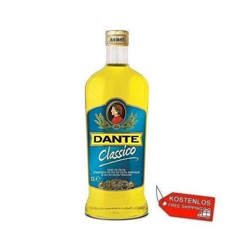 6x Dante Classico olive oil 1Lt - Italian Gourmet UK