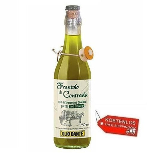6x Dante Frantoio Di Contrada unfiltered extra virgin olive oil 750ml - Italian Gourmet UK