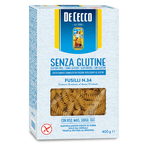 De Cecco Fusilli Gluten free pasta (400g) - Italian Gourmet UK