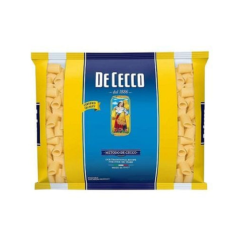 De Cecco Mezzi Rigatoni pasta pack with 3Kg - Italian Gourmet UK