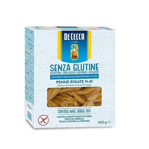 De Cecco Penne rigate Gluten free pasta (400g) - Italian Gourmet UK