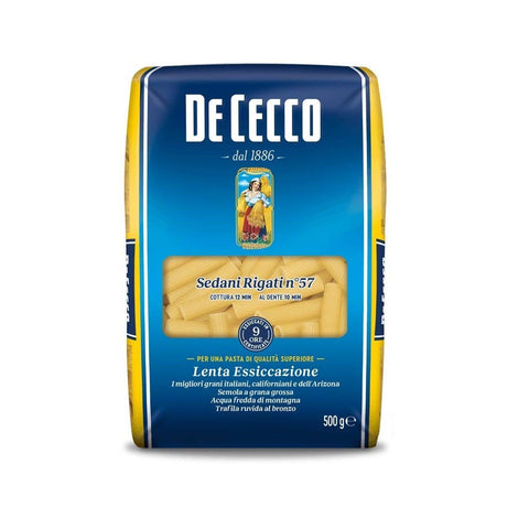 De Cecco Sedani rigati pasta 500G - Italian Gourmet UK