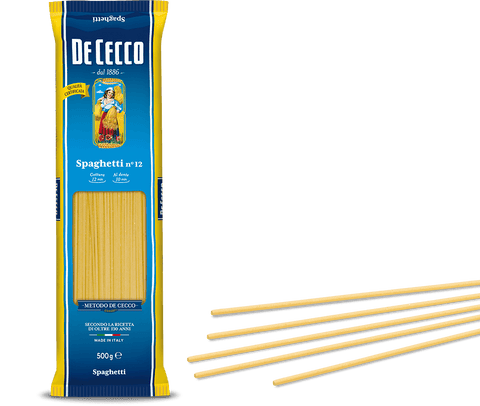 De Cecco Spaghetti n.12 500G - Italian Gourmet UK