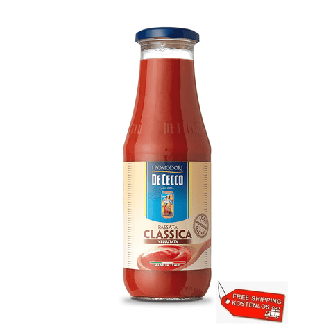 De Cecco Tomato sauce 12x De Cecco Passata di Pomodoro Classica tomato puree 700g 8001250009852