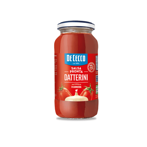 De Cecco Tomato sauce De Cecco Salsa Pronta Datterini con Cipolla di Giarratana 300g