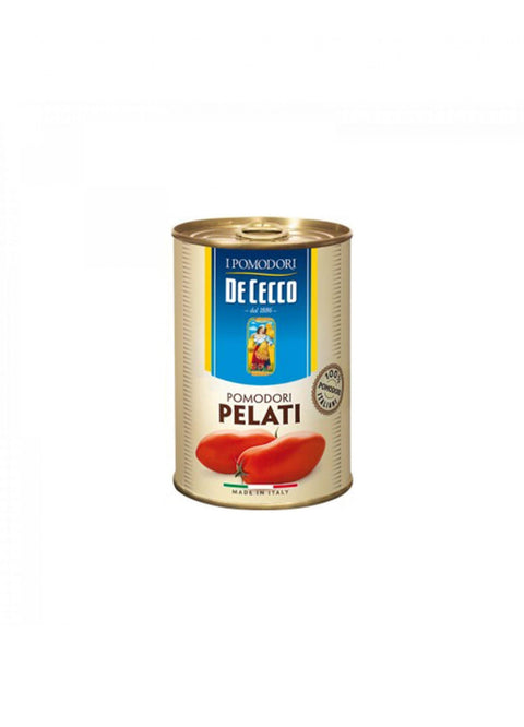 De Cecco Pomodori Pelati Peeled Tomatoes (24x400g) - Italian Gourmet UK