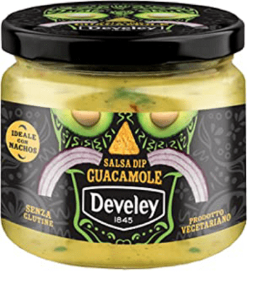 Develey sauce 1x270ml Develey Salsa Dip GUACAMOLE Avocado and peppers 270gr
