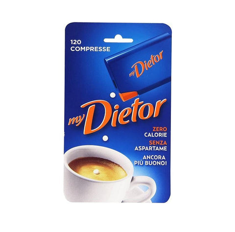 Dietor Italian sweetener (120 tablets) - Italian Gourmet UK