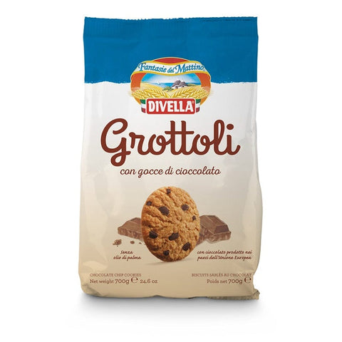 Divella Biscuits Divella Grottoli Cookies with Chocolate Drops 700g