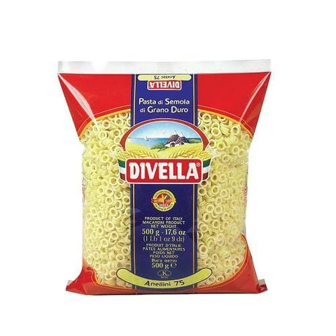 Divella Anellini Pasta 500g - Italian Gourmet UK