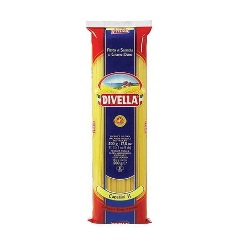 Divella Capellini n ° 11 pasta 500g - Italian Gourmet UK