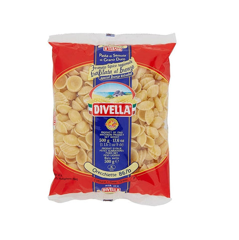 Divella Orecchiette 86/b Italian Pasta 500g - Italian Gourmet UK