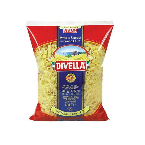 Divella Paternosti Lisci N. 62 Pasta 500g - Italian Gourmet UK