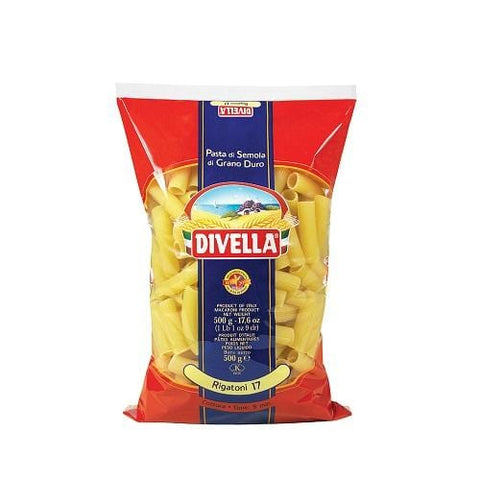 Divella Rigatoni n°17 Pasta 500g - Italian Gourmet UK