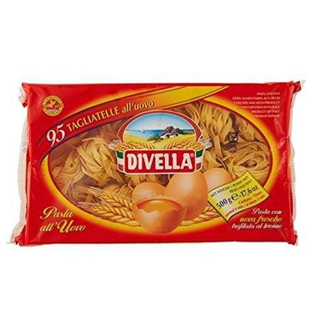 Divella speciali Tagliatelle all'uovo n.95 Italian egg pasta 500g - Italian Gourmet UK