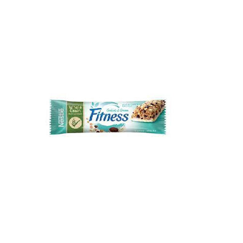 Nestlè Fitness Cookies & Cream barrette 100gr (4x23,5g) - Nestlè Fitness Cookies & Cream bars