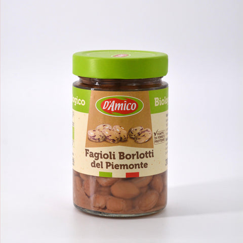 D'Amico Fagioli BORLOTTI del Piemonte BIO beans 310gr