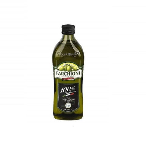 Farchioni Olio Extra Vergine di Oliva 100% Italiano Extra Virgin Olive Oil (1L) - Italian Gourmet UK