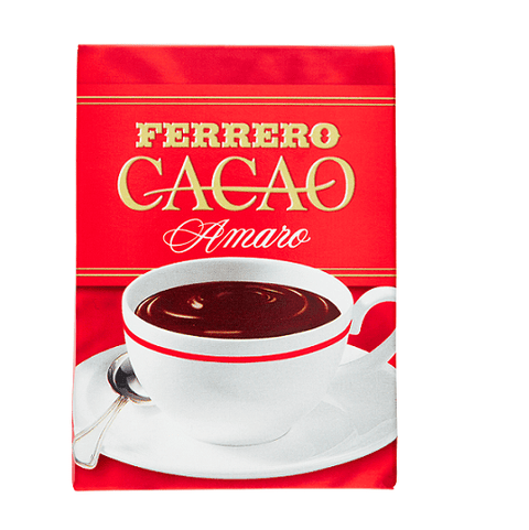 Ferrero Cacao Amaro Unsweetened Cocoa Powder 75g - Italian Gourmet UK