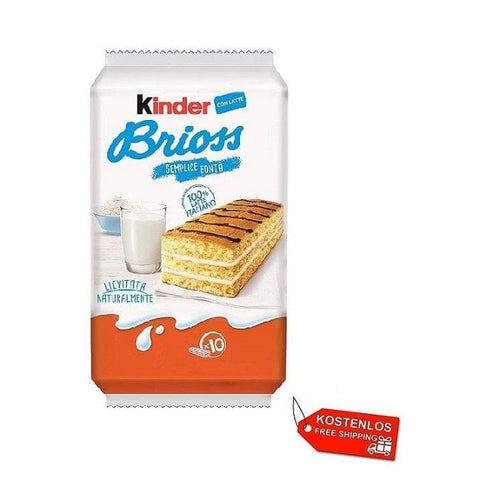 Ferrero Sweet snacks Kinder Brioss Latte with milk (6x280g)