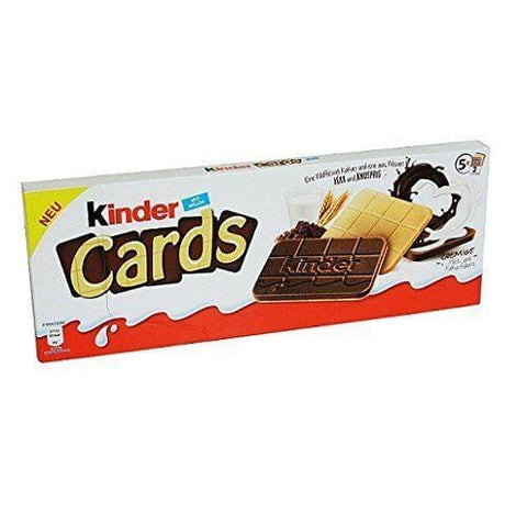 Kinder Cards Chocolate Italian Biscuits (128g) - Italian Gourmet UK