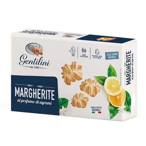 Gentilini Margherite biscuits with citrus flavour 250g - Italian Gourmet UK