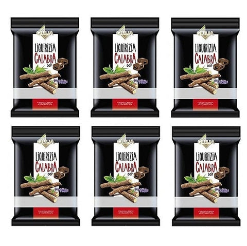 Giulia Caramelle Liquirizia Filled Candies with Liquorice 150g - Italian Gourmet UK