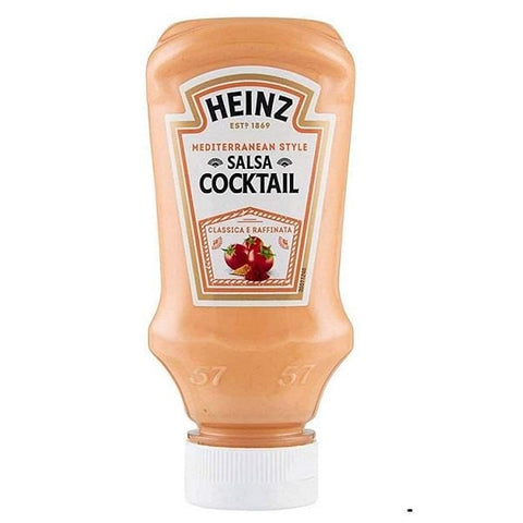 Heinz Salsa Cocktail Cocktail sauce Top down (225g) - Italian Gourmet UK