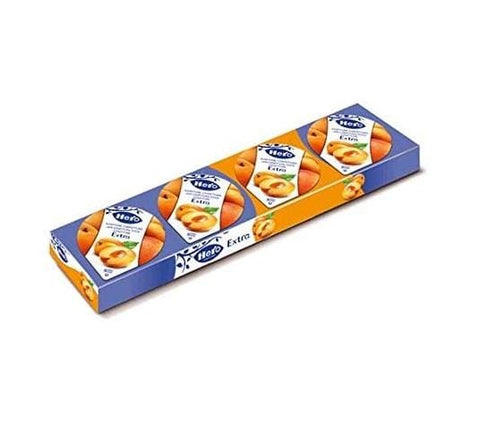 Hero Marmellata Albicocche single dose apricots jam poker box (4x25g) - Italian Gourmet UK