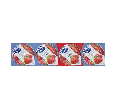 Hero Marmellata Fragole single dose strawberries jam poker box (4x25g) - Italian Gourmet UK