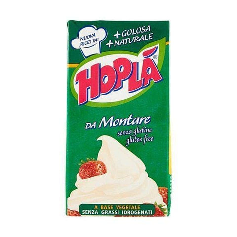 Hoplà Panna da montare per dolci gluten free cream for desserts (500ml) - Italian Gourmet UK